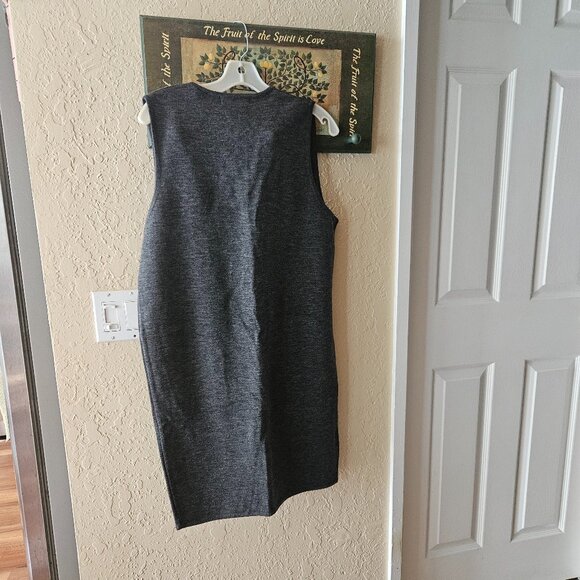 Grey Merino Wool Jumper - Picture 2 of 6